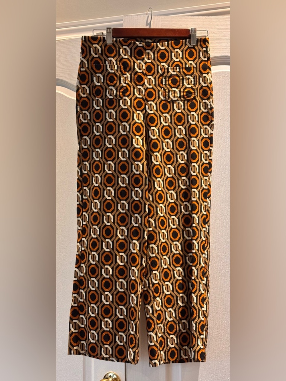 Jules & Leopold Geometric Print Pants
